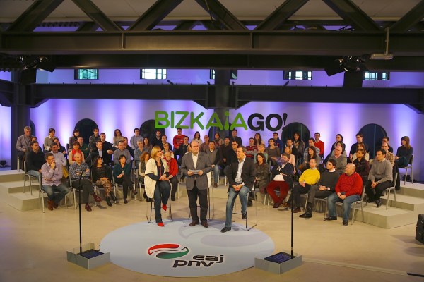 BizkaiaGo! - Alhondiga Bilbao Itxaso Atutxa, Jose Luis Bilbao, Juan Mª Aburto, Andoni Ortuzar
