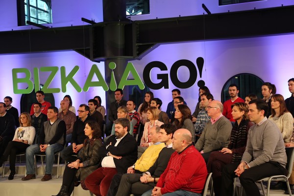 BizkaiaGo! - Alhondiga Bilbao Itxaso Atutxa, Jose Luis Bilbao, Juan Mª Aburto, Andoni Ortuzar