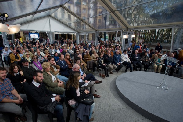 EAJ PNVren Donostiako Udaletxeko zinegotzien omenaldia