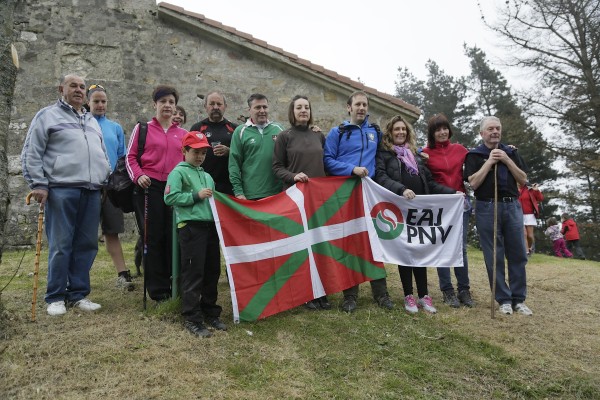 2014 Aberri Egun bezperan Bizkargin - Víspera Aberri Eguna en Bizkargi #eajpnv #AberriEguna 