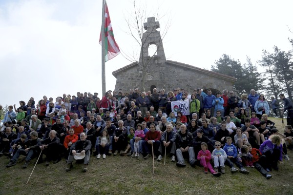 2014 Aberri Egun bezperan Bizkargin - Víspera Aberri Eguna en Bizkargi #eajpnv #AberriEguna 