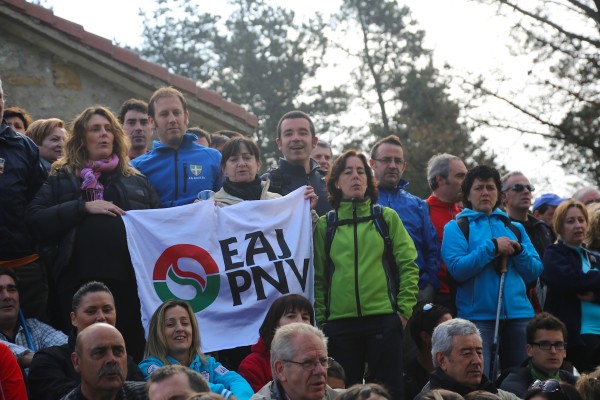 2014 Aberri Egun bezperan Bizkargin - Víspera Aberri Eguna en Bizkargi #eajpnv #AberriEguna 