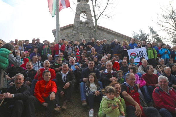 2014 Aberri Egun bezperan Bizkargin - Víspera Aberri Eguna en Bizkargi #eajpnv #AberriEguna 