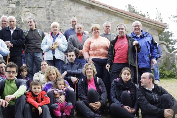 2014 Aberri Egun bezperan Bizkargin - Víspera Aberri Eguna en Bizkargi #eajpnv #AberriEguna 