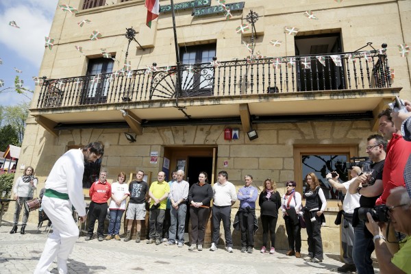 2014 Aberri Egun bezperan Bizkargin - Víspera Aberri Eguna en Bizkargi #eajpnv #AberriEguna 