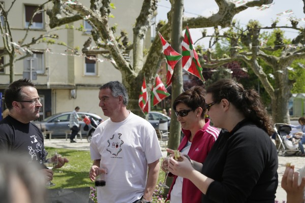 2014 Aberri Egun bezperan Bizkargin - Víspera Aberri Eguna en Bizkargi #eajpnv #AberriEguna 