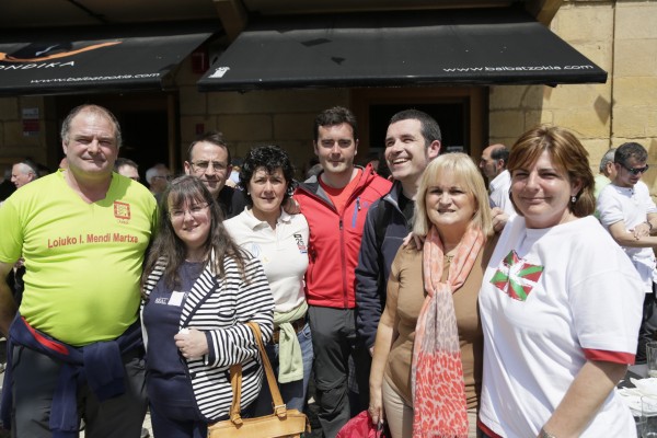 2014 Aberri Egun bezperan Bizkargin - Víspera Aberri Eguna en Bizkargi #eajpnv #AberriEguna 