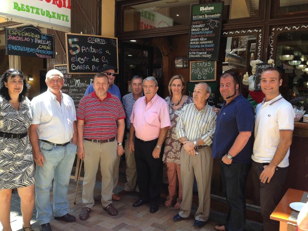 Itxaso Atutxa Benidorm-eko euskaldunak bisitatu ditu