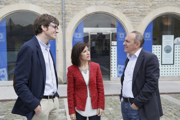 20140509 Gasteiz: Ciudad Europea - Gorka Urtaran e Izaskun Bilbao