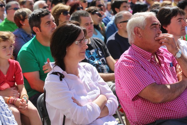 Izaskun Bilbaok “ Letra larriz idatzitako Demokrazia exijitzen du”