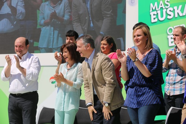 Izaskun Bilbao exige Democracia con mayúsculas para Euskadi