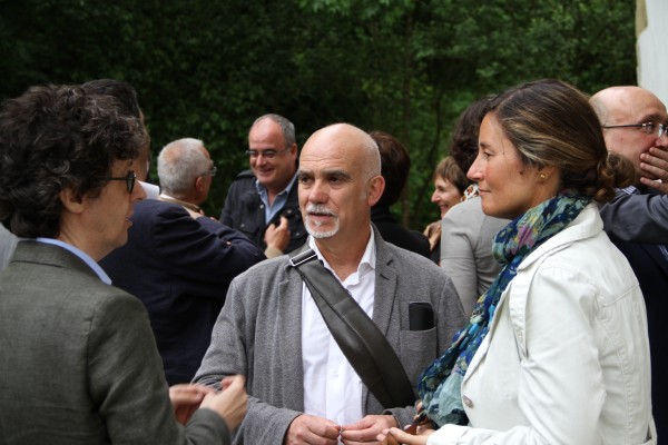 Izaskun Bilbao y Andoni Ortuzar en defensa del Euskera en Europa