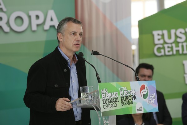 Urkullu renueva la apuesta de EAJ-PNV por el empleo