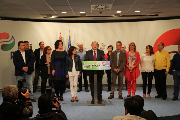 EAJ-PNV gana las elecciones al Parlamento Europeo