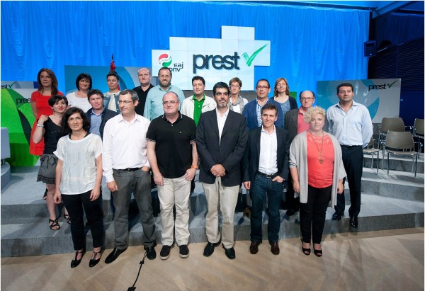 EAJ-PNV presenta a Markel Olano y Eneko Goia como candidatos a Diputado General y a Donostia