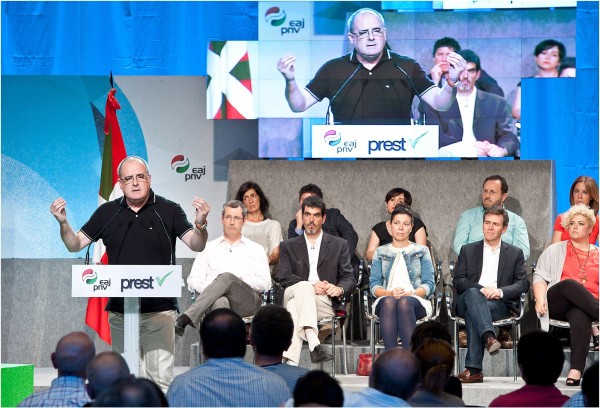 EAJ-PNV-k Markel Olano eta Eneko Goia aurkeztu ditu Diputatu Nagusirako eta Donostiako alkatetzarako