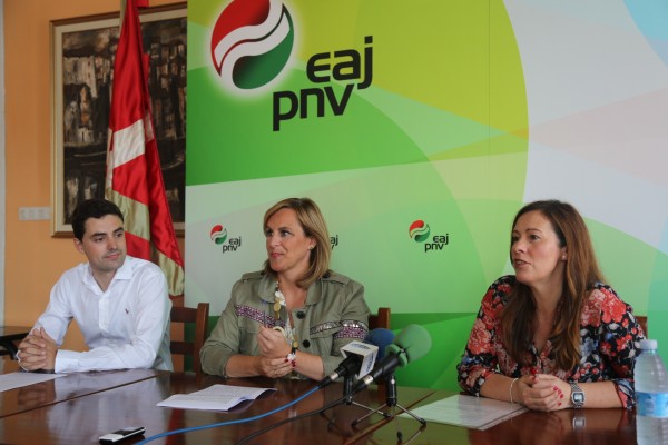 Presentación del candidato a la alcaldía de Bermeo, Aritz Abaroa