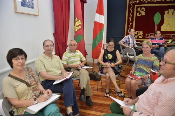 Andoni Ortuzar, Ramiro González eta Xabier Agirre Arabar Mendialdean