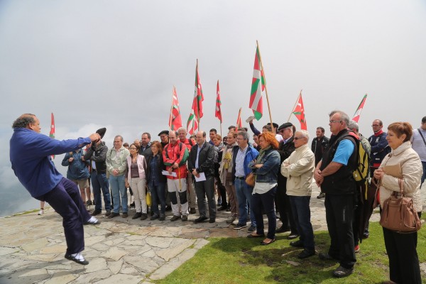  120º aniversario de la primera izada Ikurriña Larrun