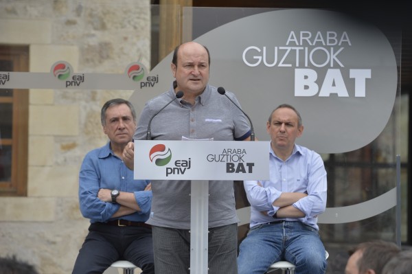 Ortuzar Aranako Bixente Deunako ekitaldian