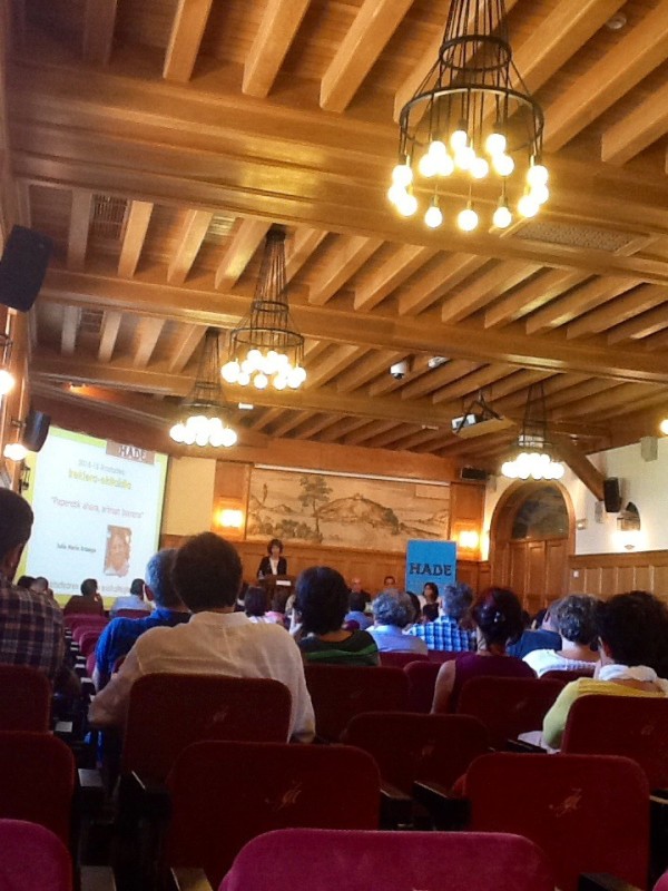 Acto de apertura del curso académico en los euskaltegis