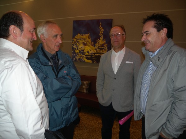 Miembros del EBB con David McCrone