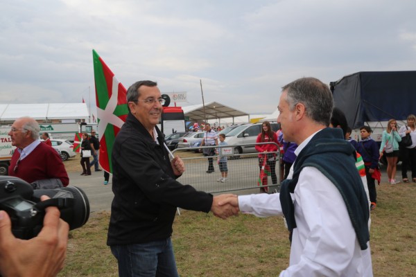 Alderdi Eguna 2014 EAJ-PNV - Recepción a las delegaciones invitadas