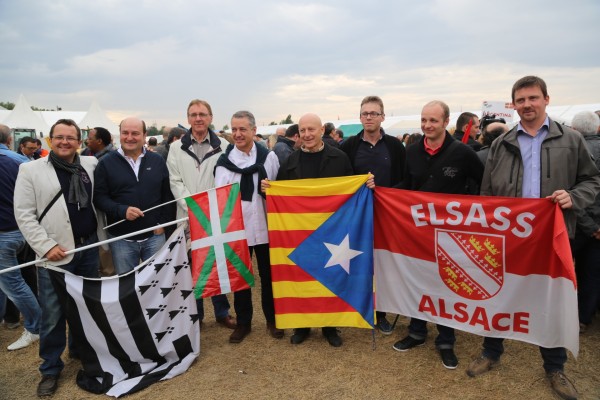 Alderdi Eguna 2014 EAJ-PNV - Recepción a las delegaciones invitadas