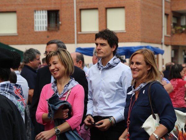 Itxaso Atutxa, Jose Luis Bilbao, Irene Pardo en Gangas de Zalla