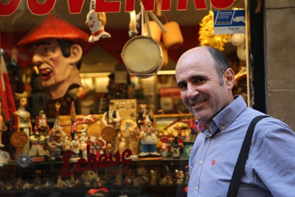 Manu Ayerdi,  EAJ-PNVren Napar Buru Batzarraren presidentea 