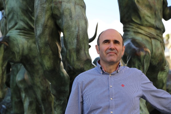 Manu Ayerdi,  EAJ-PNVren Napar Buru Batzarraren presidentea 