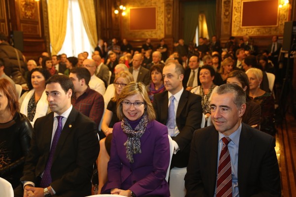 EAJ-PNV han asistido hoy a la entrega de los Lauaxeta Sariak concedidos por la DFB