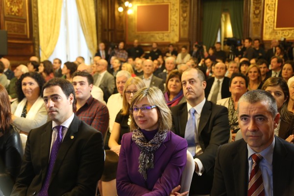 EAJ-PNV han asistido hoy a la entrega de los Lauaxeta Sariak concedidos por la DFB
