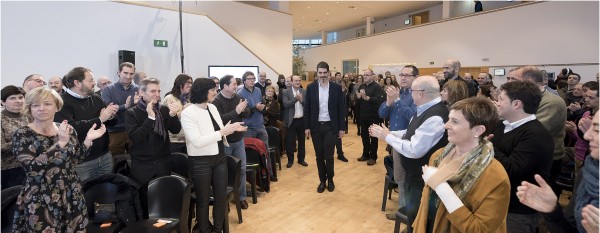 Presentación de la candidatura al ayto de Donostia 2015 Eneko Goia