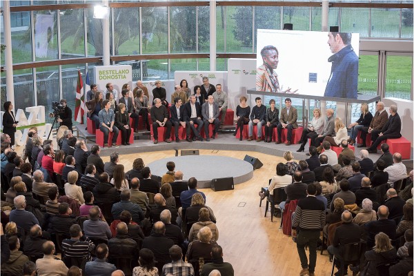 Presentación de la candidatura al ayto de Donostia 2015 Eneko Goia