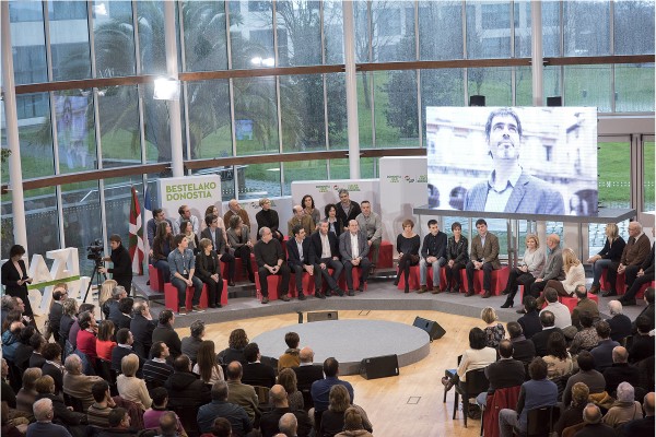 Presentación de la candidatura al ayto de Donostia 2015 Eneko Goia