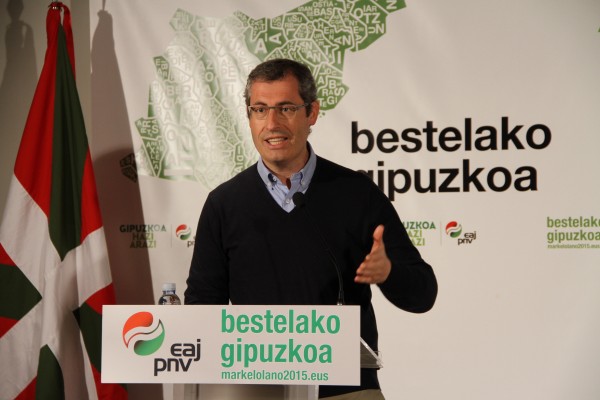 Markel Olano eta Joseba Egiban Bergaran