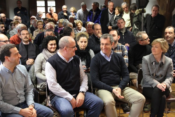 Markel Olano y Joseba Egiban en Bergara