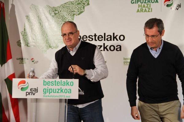 Markel Olano eta Joseba Egiban Bergaran