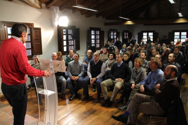 Markel Olano y Joseba Egiban en Bergara