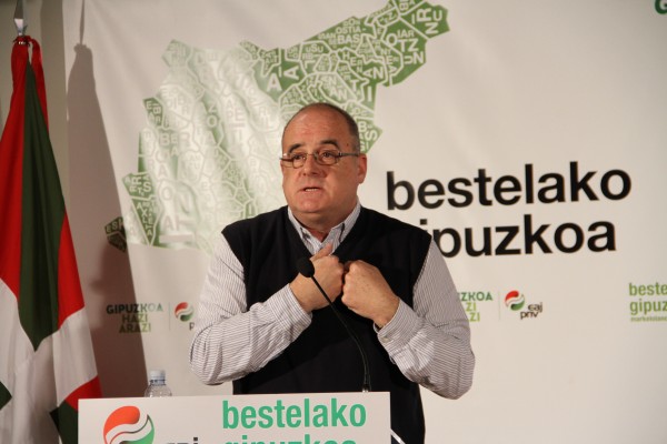 Markel Olano eta Joseba Egiban Bergaran