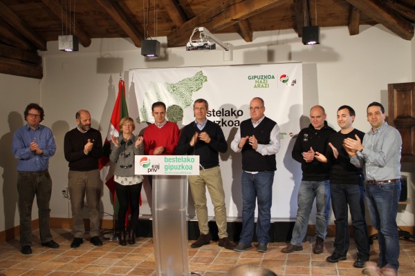 Markel Olano eta Joseba Egiban Bergaran
