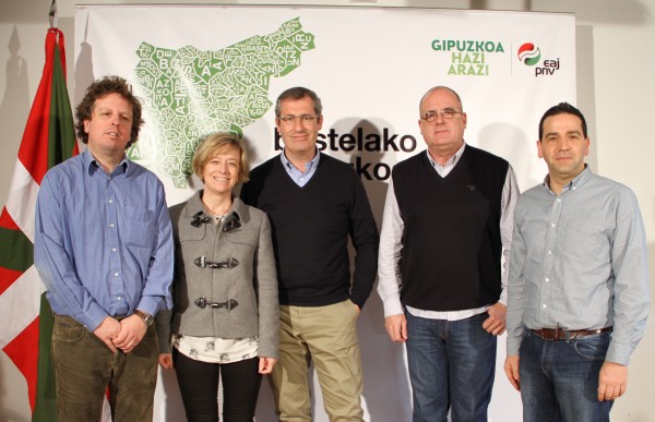 Markel Olano eta Joseba Egiban Bergaran