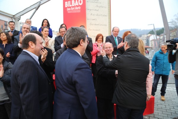 Presentación de la candidatura al ayto de Bilbao 2015 - Juan Mari Aburto