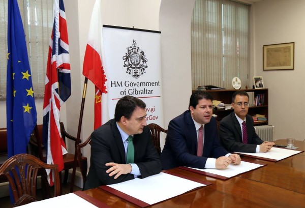 Aitor Esteban en Gibraltar