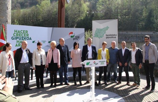 Presentación de candidatos de Tolosaldea