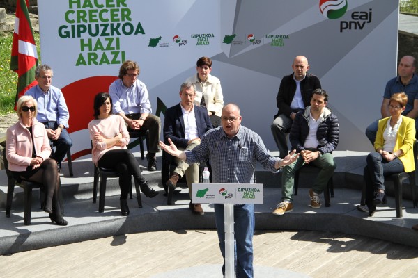 Presentación de candidatos de Tolosaldea