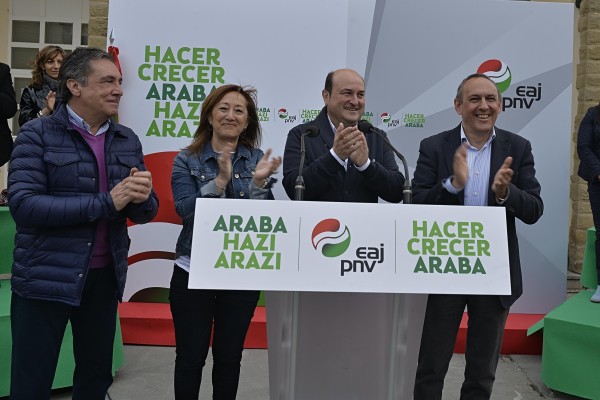 Presentación de las candidaturas de EAJ-PNV de Rioja Alavesa
