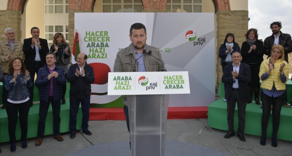 Presentación de las candidaturas de EAJ-PNV de Rioja Alavesa