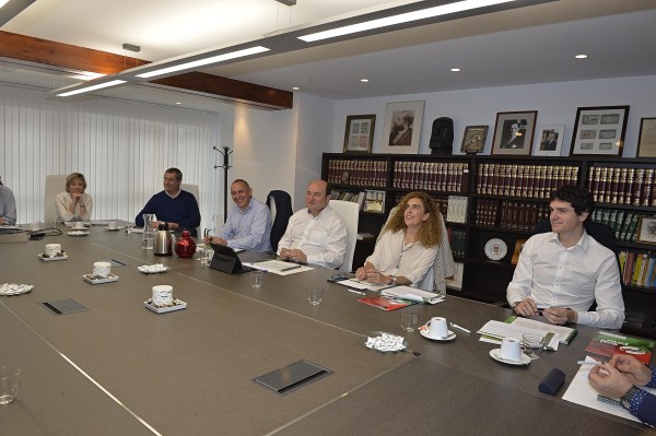Reunión interinstitucional en Vitoria-Gasteiz